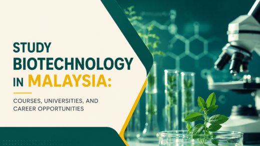 Study Biotechnology in Malaysia: Courses, Universities, and Career Opportunities